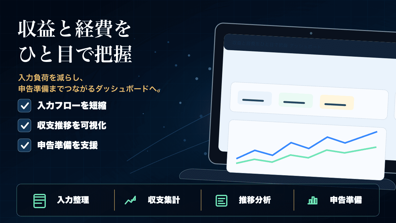 副業収益ダッシュボードのサムネイル